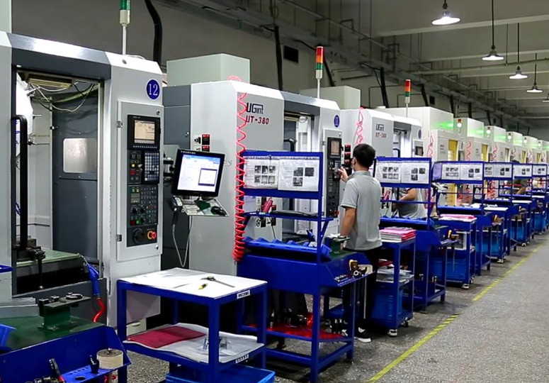 某非标自动化行业治具机加工数字化车间